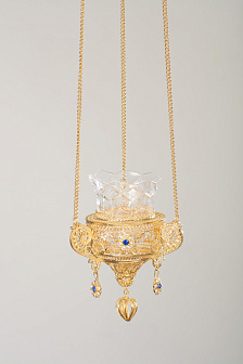 Лампада филигранная №5 / золочение