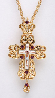 Крест наперсный №115 / золочение / серебро (УИН)