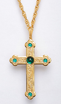 Крест наперсный №130 серебро (УИН) Крест наперсный №130 серебро (УИН)