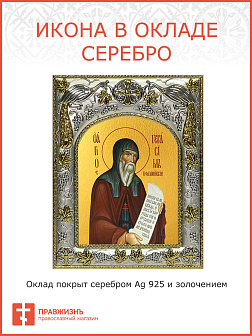 Икона Герасим Кефалонийский преподобный