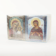 Свечи сорокоустные №50 40 свечей (20кор), Микс с ликами святых