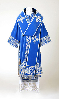 Облачение архиерейское №73 бархат вышивка а/м