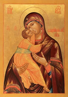 Владимирская православная икона ''Божия Матерь''