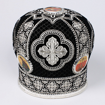 Митра №113 бархат вышивка а/м , фоторамки,стр.дорожки в футляре