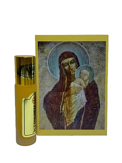 Освященное масло 10 мл от иконы Божией Матери Донецкая