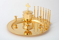 Прибор для соборования золочение