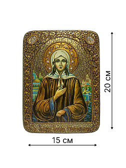 Икона КСЕНИЯ Петербургская, Блаженная (ПОДАРОЧНАЯ)