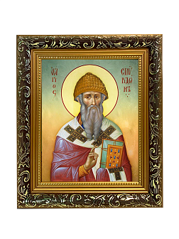 Образ святого Спиридона, епископа Тримифунтского, чудотворца, 09С15