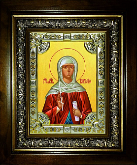 Икона Виктория Солунская Икона Виктория Солунская