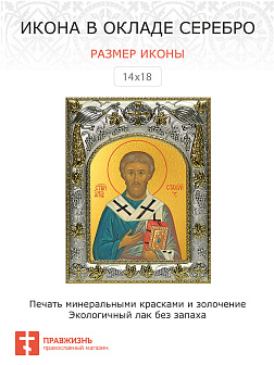 Икона Стахий епископ Византийский, апостол