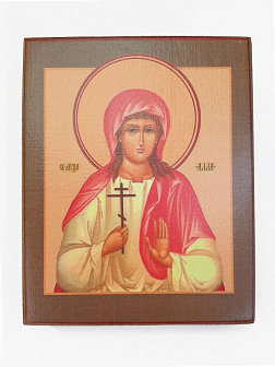 Икона под старину Мученица Алла Готфская