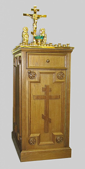 Панихидный стол №286 (латунная крышка) Панихидный стол №286 (латунная крышка)