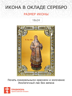 Икона Иона, митрополит Московский, святитель, чудотворец