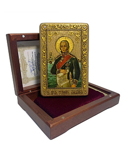 Икона ''Федор Ушаков праведный''