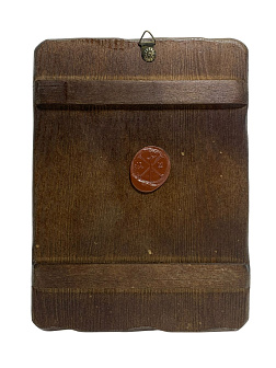 Венчальные иконы Спаситель и Казанская на дереве под старину 17х23 см