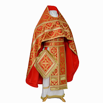 Облачение иерейское парча вышитый крест