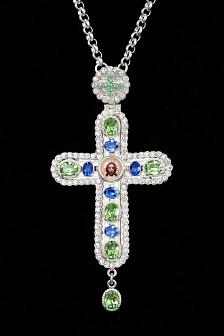 Крест наперсный №126 серебро (УИН)