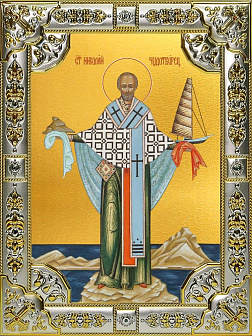 Икона НИКОЛАЙ Чудотворец, Архиепископ Мирликийский, Святитель Икона НИКОЛАЙ Чудотворец, Архиепископ Мирликийский, Святитель