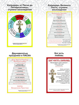 Набор магнитов №18 Пасхальный 4 шт.