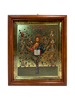 Икона Спас Древо Жизни