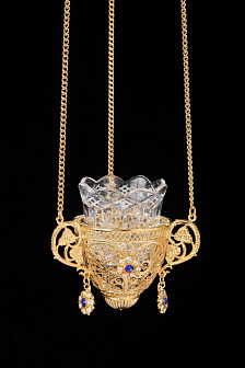 Лампада филигранная / золочение