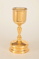 Потир-чаша 1.0 с вкладышем (нерж. сталь) золочение