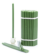 Свечи станочные ЗЕЛЕНЫЕ № 25 (пачка 1кг)