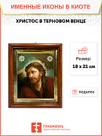 Образ Господа Иисуса Христа "Христос в терновом венце", 02016 Образ Господа Иисуса Христа "Христос в терновом венце", 02016