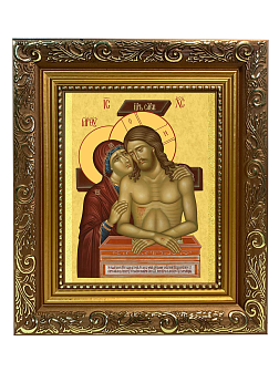 Образ Спасителя и Божией Матери "Не рыдай Мене Мати", 03Н2