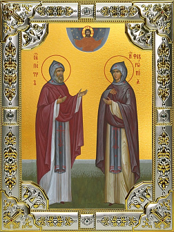 Икона Петр и Феврония благоверные кнн.