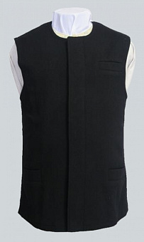 Полуряса тонкий драп / пальтовая ткань с подкладкой