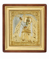 Икона живописная в киоте 30х40 масло, риза №160, киот №1 Илия Пророк