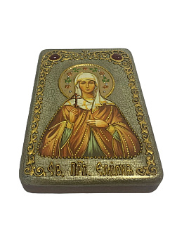 Икона ЕМИЛИЯ (Эмилия) Кесарийская (Каппадокийская), Преподобная (ПОДАРОЧНАЯ)