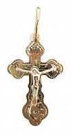 Крест православный из коллекции "Москва златоглавая" 1,13 грамм