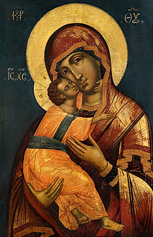 Икона Богородица Владимирская