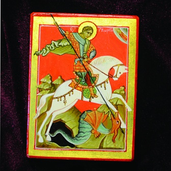 Дорожная икона Святой Великомученик Георгий Победоносец