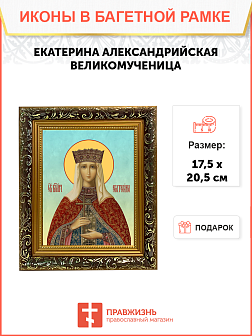 Образ святой Екатерины Александрийской, великомученицы и девы, 10Е1