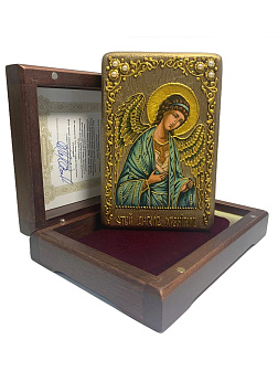 Икона ''Ангел-Хранитель'' ручная работа