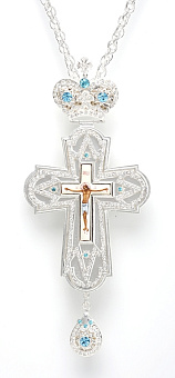 Крест наперсный № 96 /серебрение/