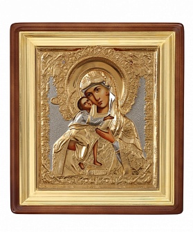 Писаная икона ''Богородица Владимирская''