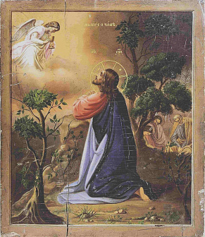 Икона Пресвятой Богородицы Моление О Чаше