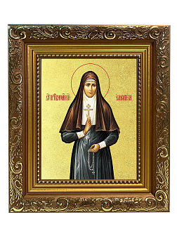 Икона "Елизавета", св. прпмч. вел. кнг., с золочением поталью, 10022-УЛ