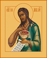 Икона Св. Креститель Господень Предтеча Иоанн
