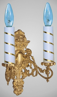 Лампада 2 свечи малая