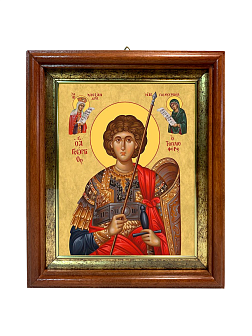 Образ святого Георгия Победоносца, великомученика, воина, 09Г6