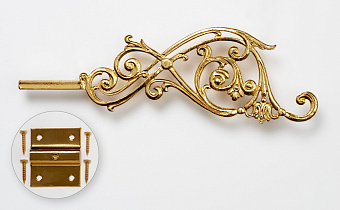 Кронштейн №9 для лампады золочение