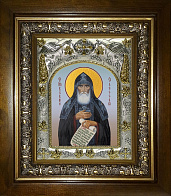Икона КУКША Одесский, Преподобный (СЕРЕБРЯНАЯ РИЗА, КИОТ)
