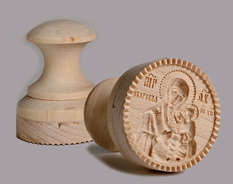 Печать для просфор диам.60 мм Иверская БМ