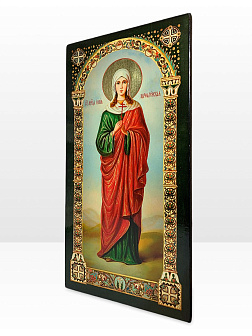 Именная икона Иулия Карфагенская 418, царская 30х60 Именная икона Иулия Карфагенская 418, царская 30х60