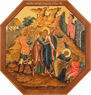 Евангелие от Матфея - Поцелуй Иуды, икона